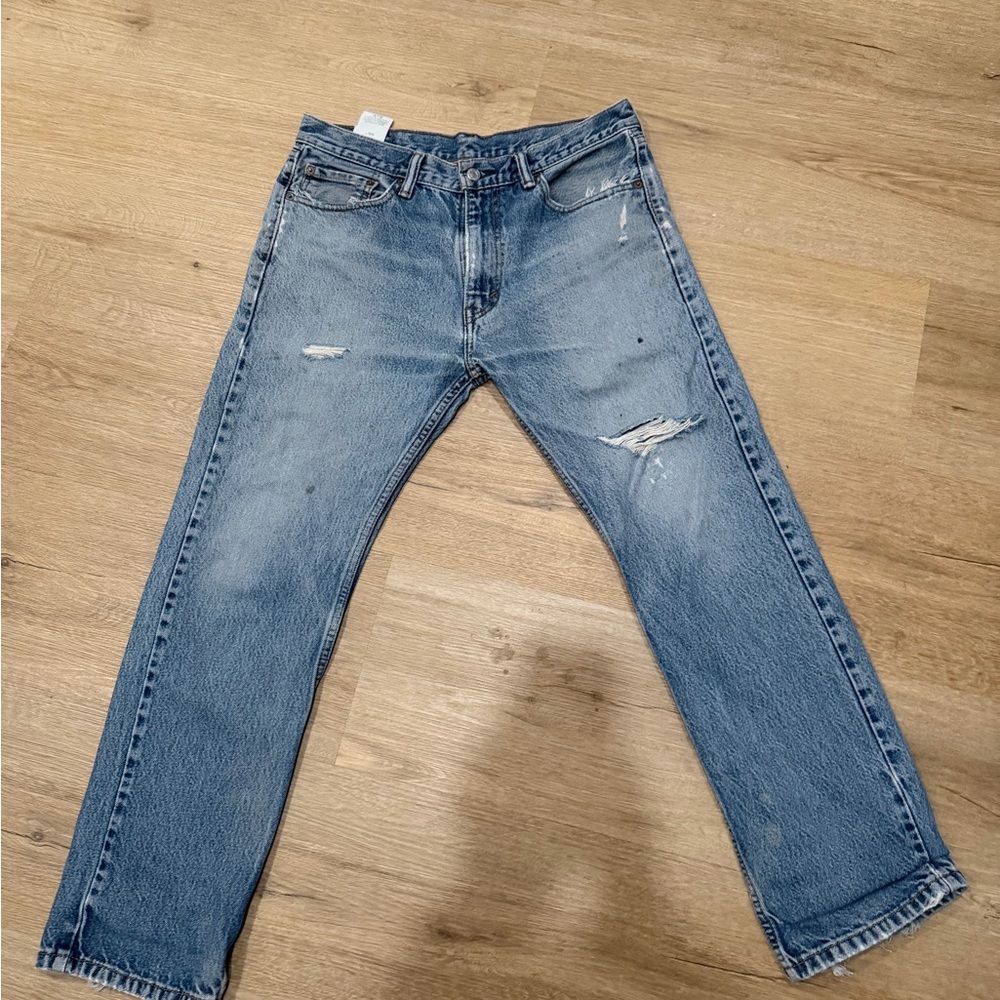 Levi's Men's Straight Blue Jeans